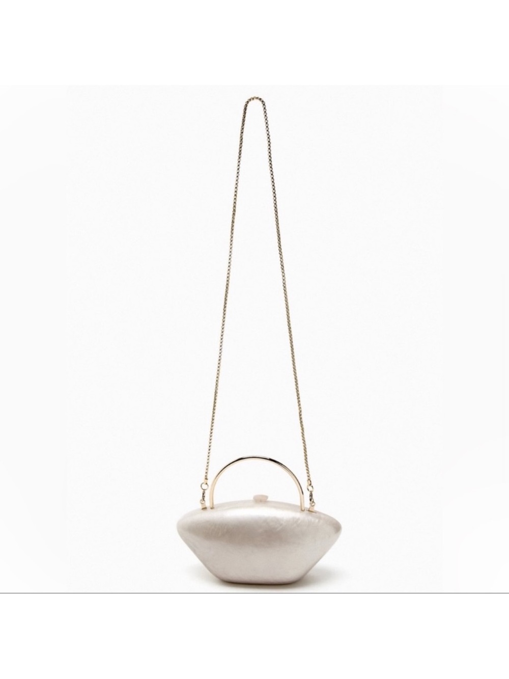 ZARA PEARL MINAUDIERE BAG